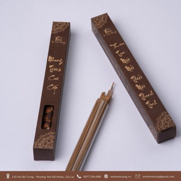 Nhang Sạch Trầm Hương Không Tăm 35g - 70 Cây