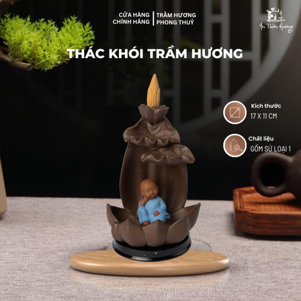 Với thiết kế sang trọng và độc đáo, mỗi chiếc thác khói được làm thủ công tỉ mỉ từ chất liệu gốm sứ cao cấp, mang đến không gian ấm áp và bí ẩn cho tổ ấm của bạn.