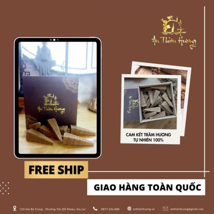 Nụ Trầm Hương Organic Cao Cấp Hộp 30 Nụ