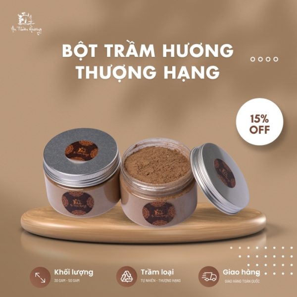 Bột Trầm Hương Cao Cấp - An Thiên Hương 2 bột trầm hương