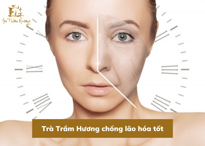 Trà Trầm Hương giúp chống lão hóa tốt