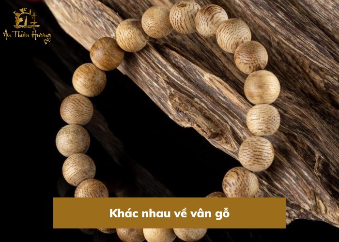 Khác nhau về vân gỗ